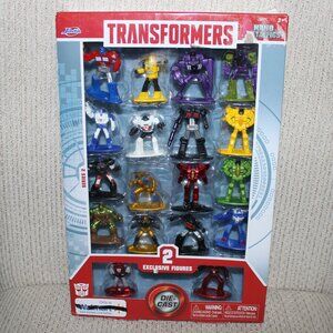 3/88❤️sealed 18-Pack Jada Toys Transformers Nano MetalFigs Die-Cast Figures